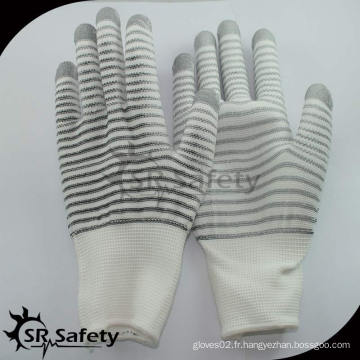 SRSAFETY 13G gants en polyester U3 / gants de sécurité / gants de travail